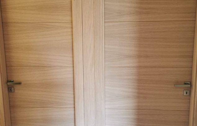 Portes intérieures en chêne DEMANGE.