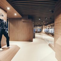 Intérieur d'un magasin de vêtements